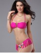 Costum de Baie Fucsia cu Imprimeuri Florale 0013943F4